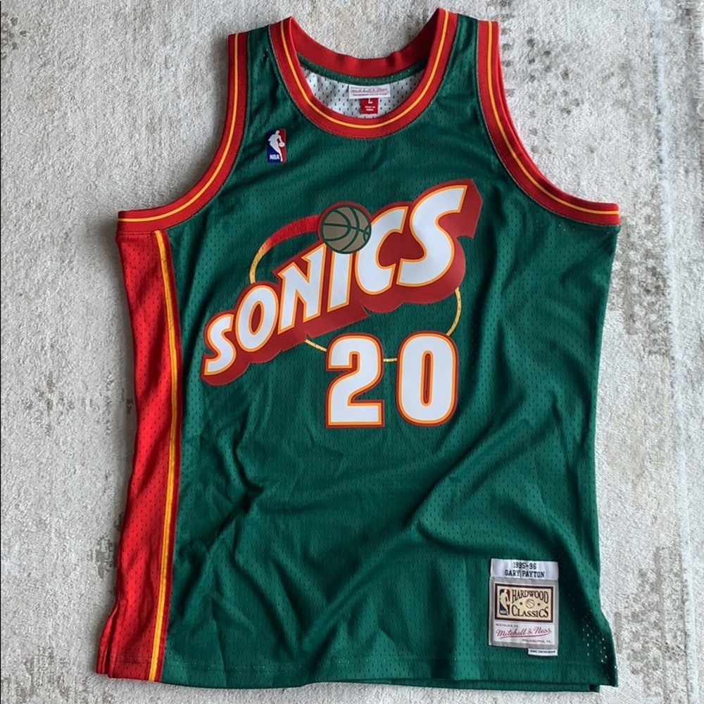 Gary Payton Mitchell and Ness HWC Swingman